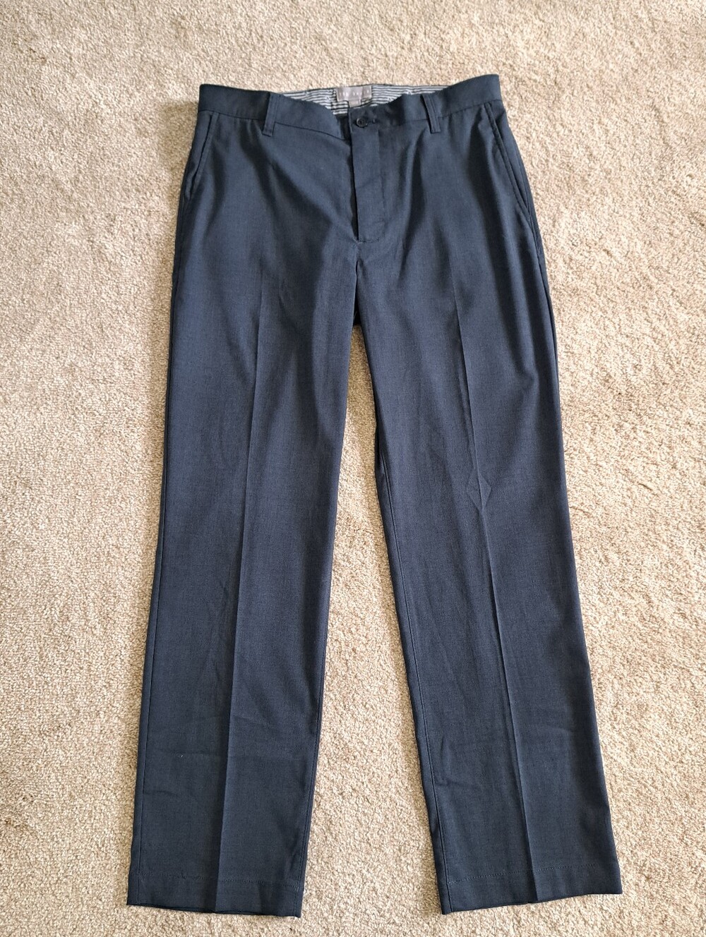Ted Baker Men's Dark Gray Dress Pants